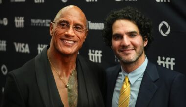 Dwayne Johnson and Benny Safdie
