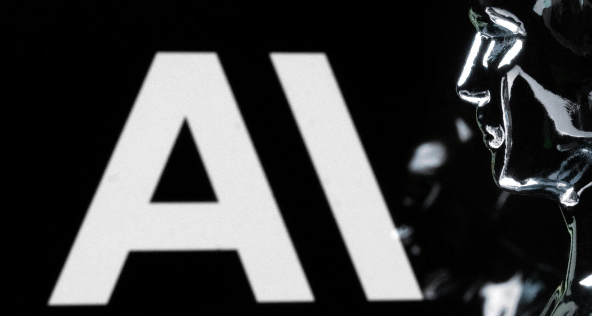This photograph shows a figurine in front of the logo of the US artificial intelligence safety and research company Anthropic during a photo session in Paris on February 13, 2026. (Joel Saget / AFP via Getty Images)