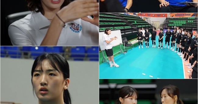 Volleyball Emperor Kim Yeon-koung Prepares Wonder Dogs for Shujitsu Rematch - 조선일보