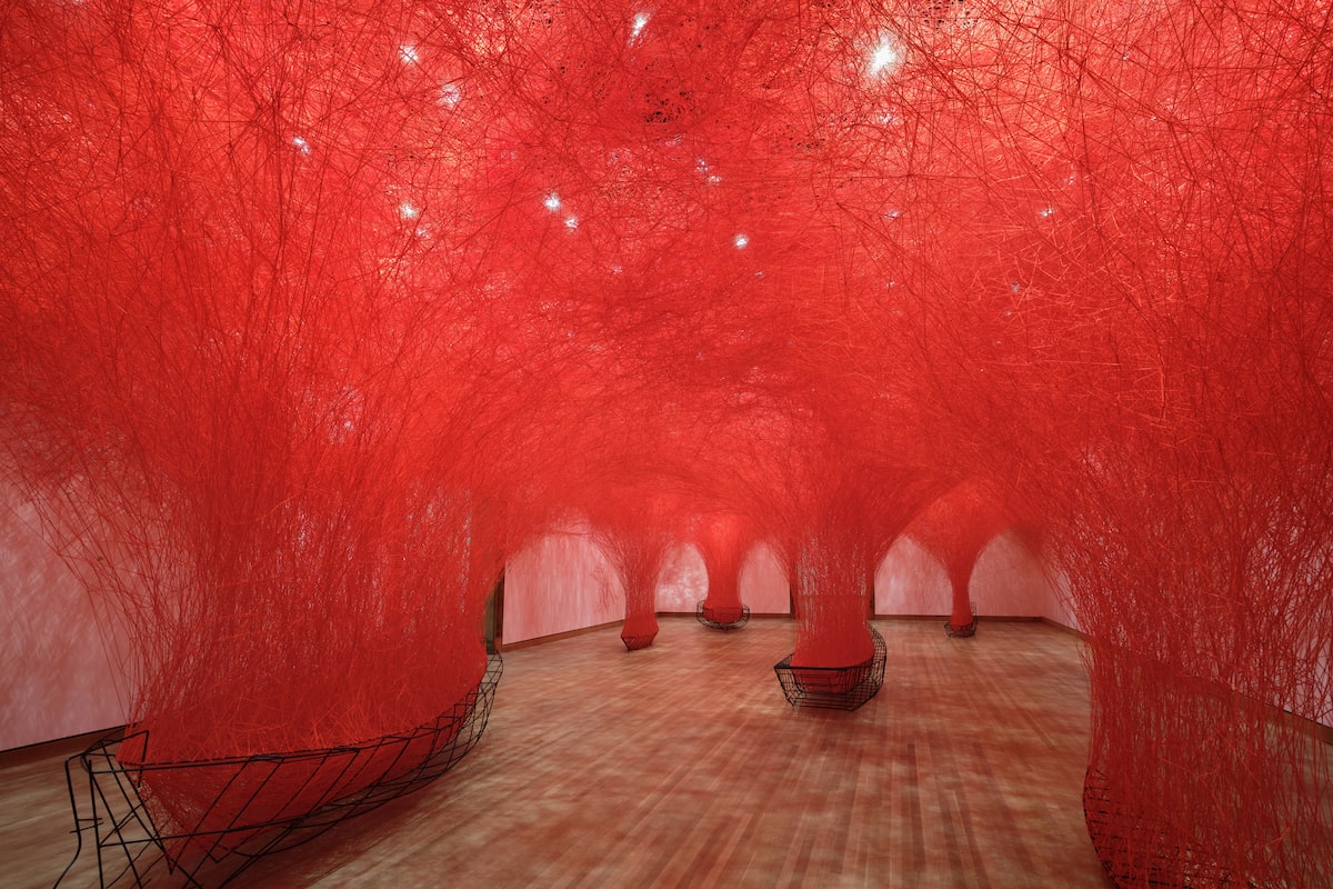 Artist Chiharu Shiota’s webs transport Montreal museum visitors to another world