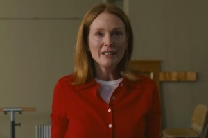 Julianne Moore in "The Debut"