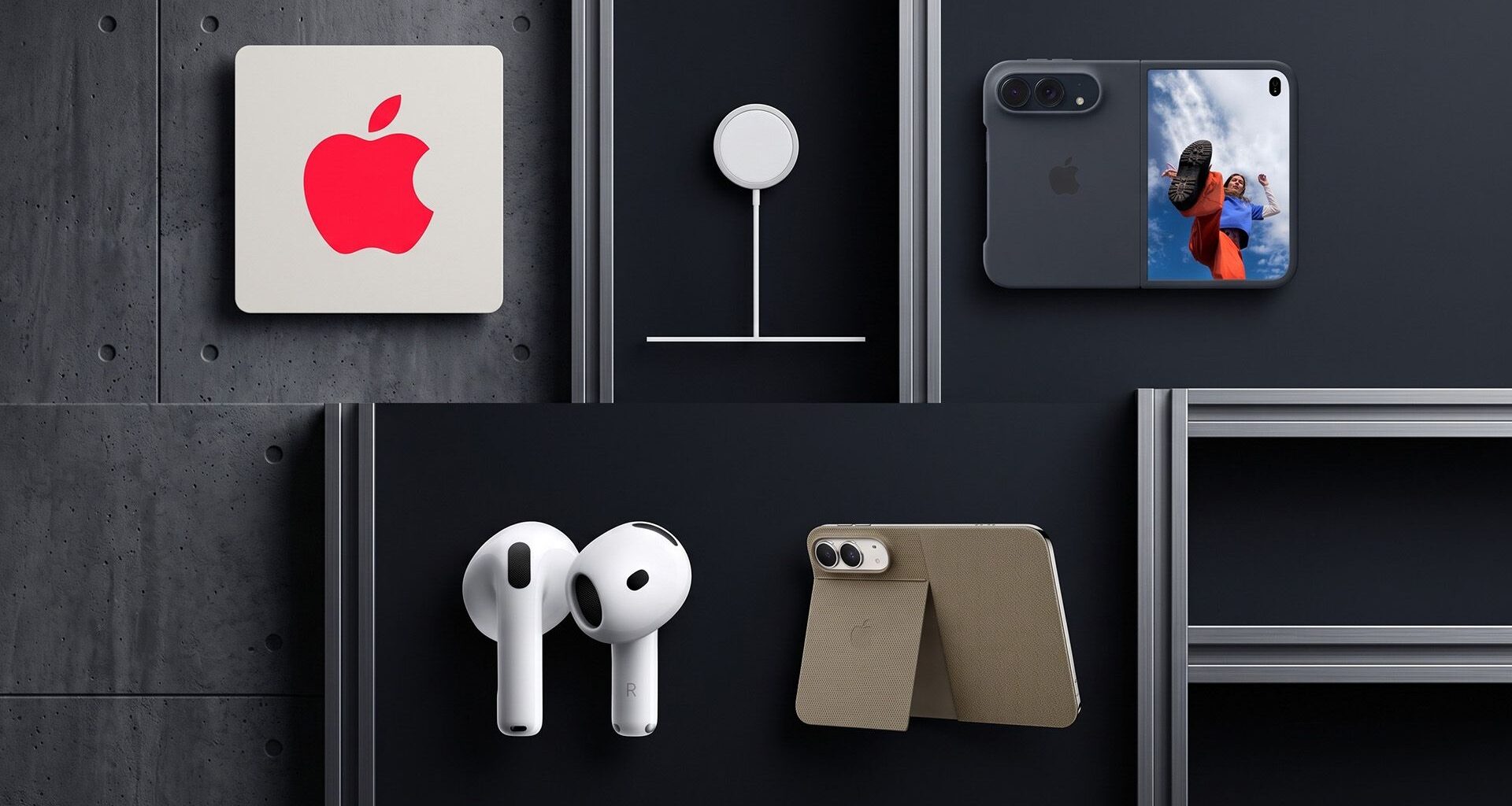 A selection of Apple accessories