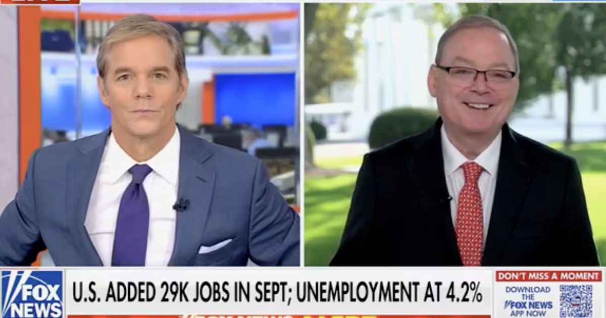Trump Goon Claims He’s ‘Very, Very Happy’ With Bad Jobs Report