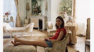 Sofia Coppola on the set of 'Marie Antoinette'