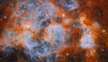 Glowing 'cauldron' of new stars photo of the day for Oct. 26, 2026