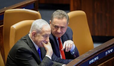 Prime Minister Benjamin Netanyahu and Minister of Defense Israel Katz