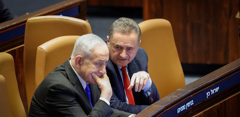 Prime Minister Benjamin Netanyahu and Minister of Defense Israel Katz