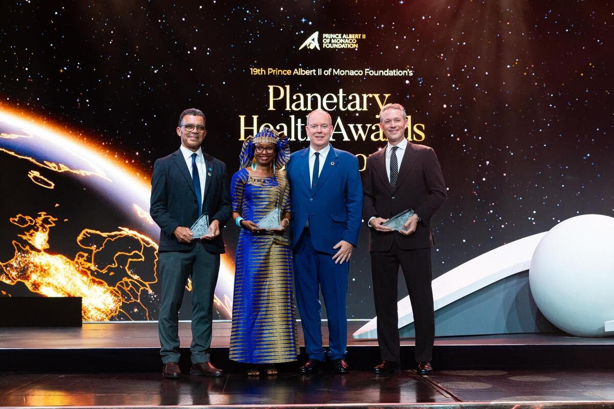 Prince Albert II Foundation Marks 20 Years With Awards for Planetary Health