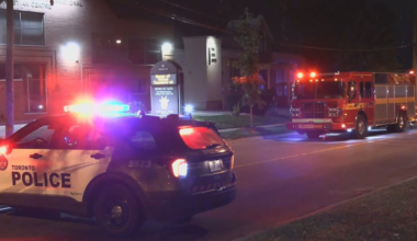 Toronto police charge man after Israeli flags set on fire