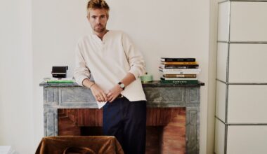 Kai Nesselrath in his office at Carven