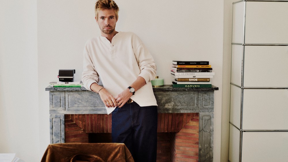 Kai Nesselrath in his office at Carven