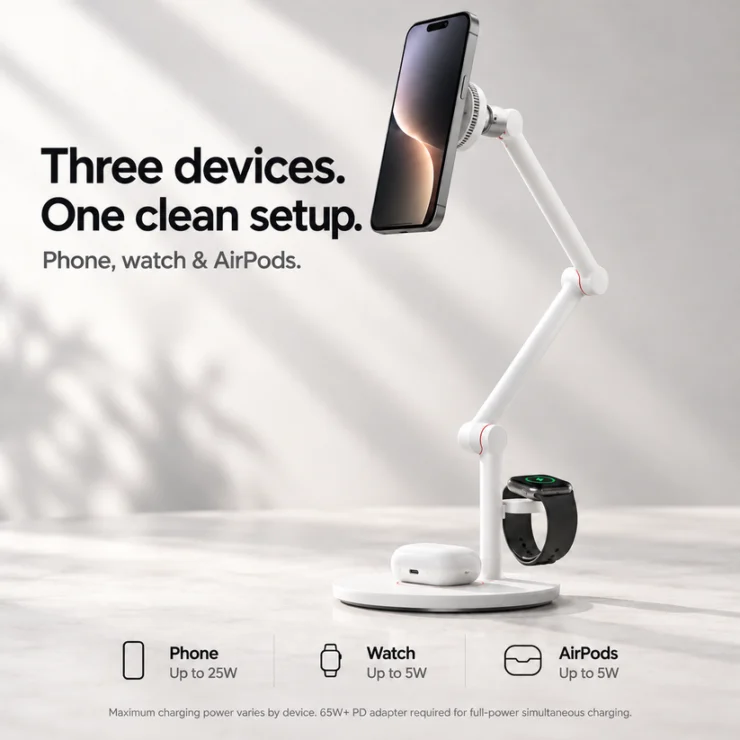 Phone watchandAirPodschargingsetup 1