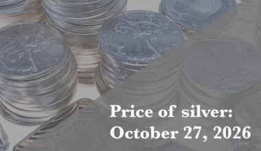 Current price of silver as of Tuesday, Oct. 27, 2026