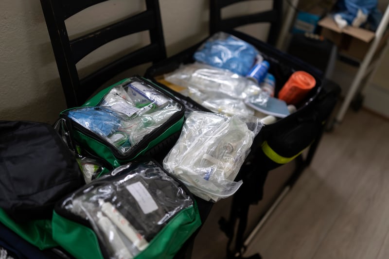 Dr Noreen Curtis's medical supplies