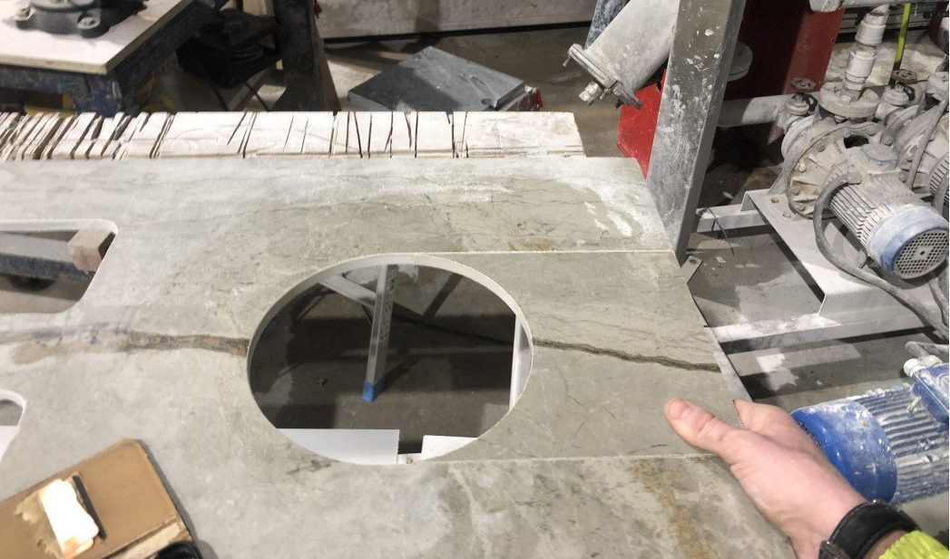 Luke Bunker, 29, a stonemason from Royston, Cambridgeshire, who was diagnosed with silicosis and emphysemia after working for 10 years at a firm cutting quartz worktops (Photos: Supplied by Irwin Mitchell law firm)