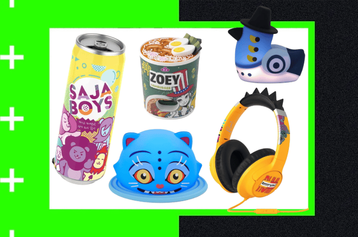 Shop KPop Demon Hunters heyday Saja Boys light-up power bank online