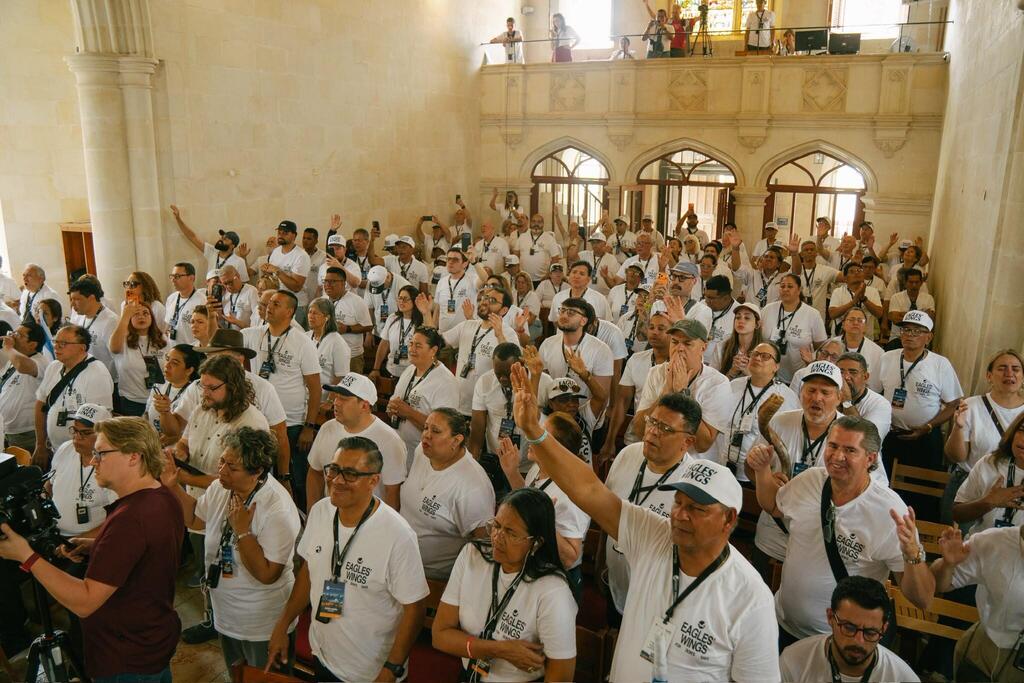 The Christian delegation was one part of a much larger international initiative marking three years since the Hamas-led attacks of October 7, 2023 