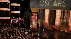 The Oscars stage