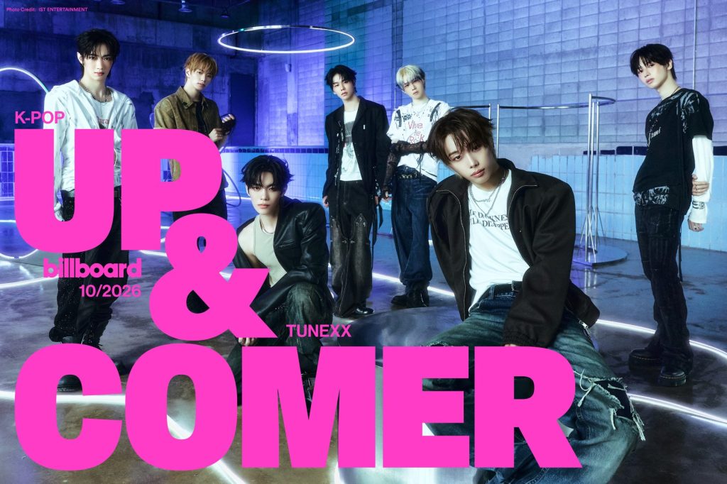 TUNEXX Is Billboard’s K-Pop Up & Comer of the Month for October