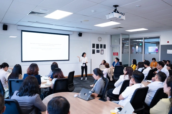 Participants joined a workshop at the Vietnam Wellbeing & Safeguarding Summit 2026 in Ho Chi Minh City. Photo courtesy of RMIT