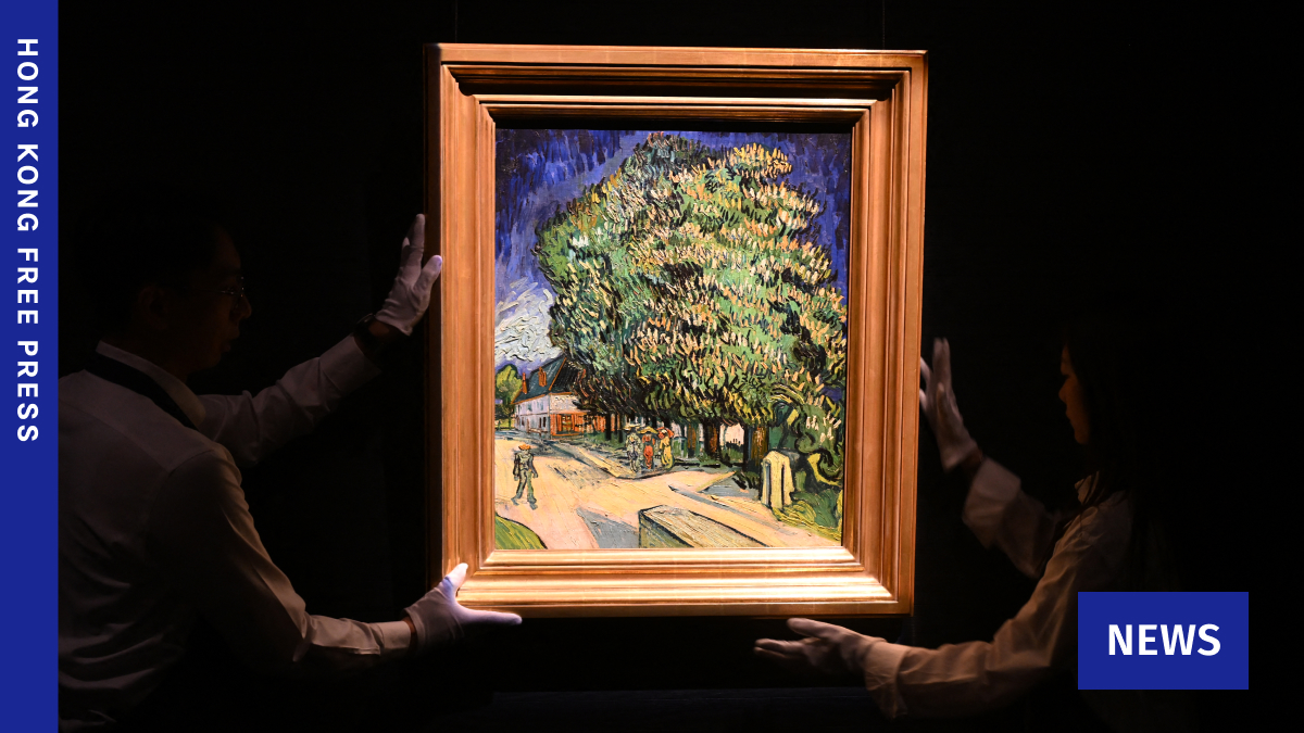 Van Gogh work unseen in public for 60 years on show in Hong Kong