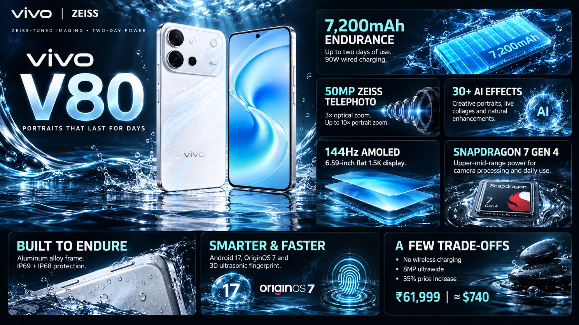Vivo V80 Specs Leaked