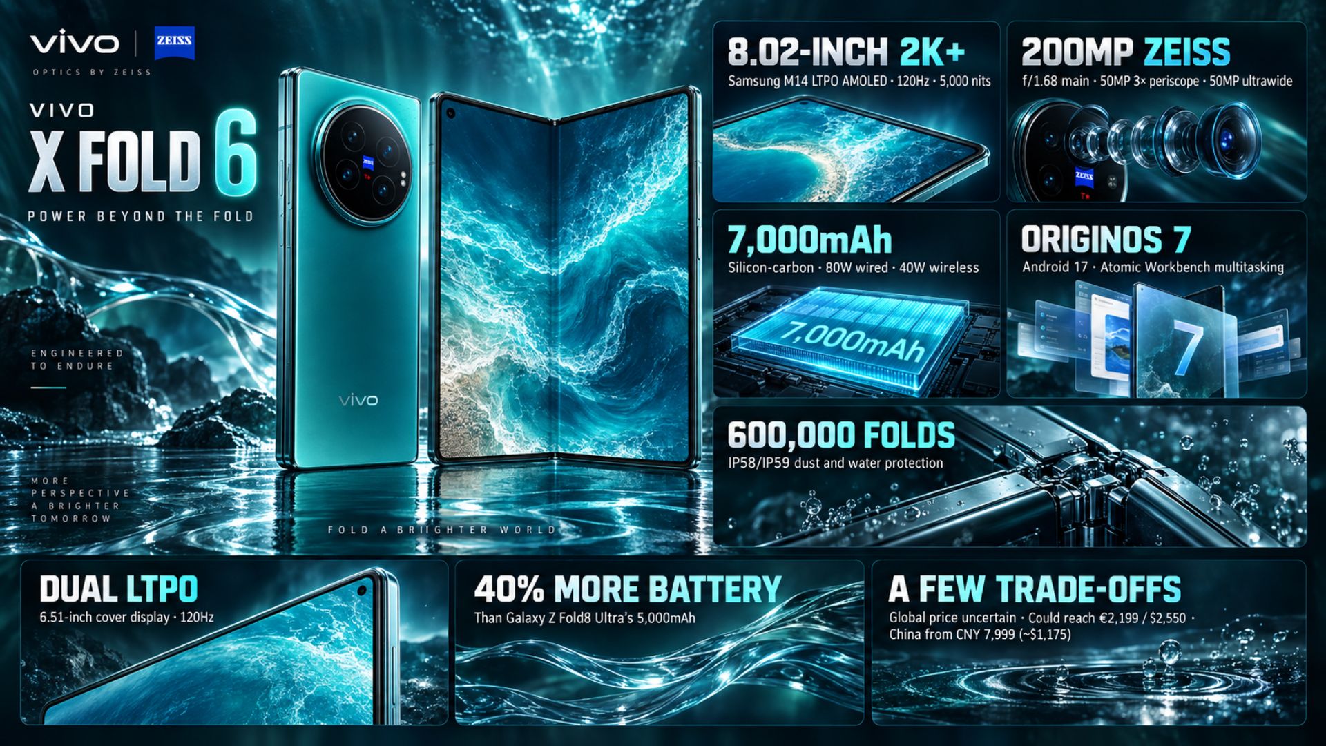 Vivo X Fold 6 Full Specs