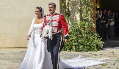 When Spain's dapper Duke of Arjona married his radiant girlfriend in a high-society wedding straight from a fairytale