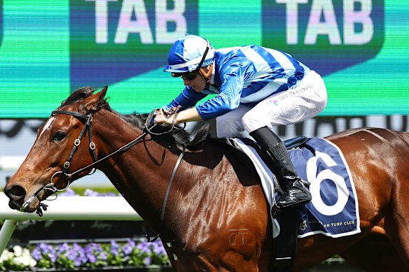 Ethan Brown on Vivy Air at Randwick last year.