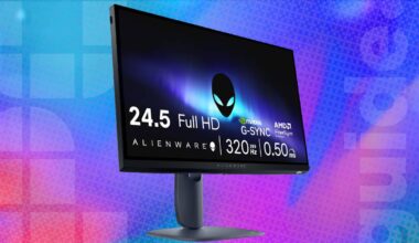 Grab the super fast Alienware 24" 320Hz gaming monitor at its lowest price in 30 days right now