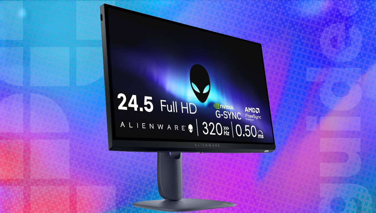 Grab the super fast Alienware 24" 320Hz gaming monitor at its lowest price in 30 days right now