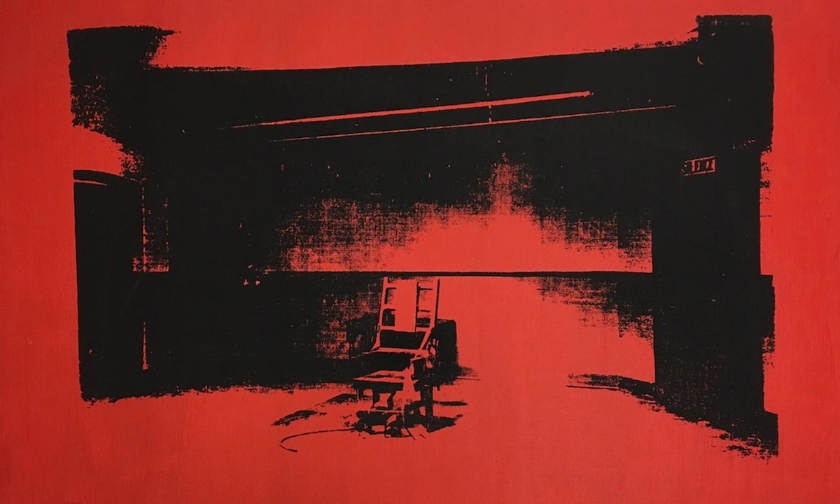 Little Electric Chair painting by Andy Warhol