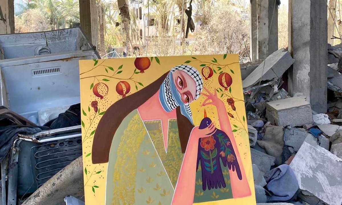 A year into the Gaza ceasefire, art is a means of survival - The Art Newspaper