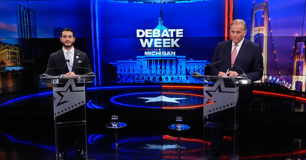 Insults Punctuate El-Sayed, Rogers Fiery Michigan Debate