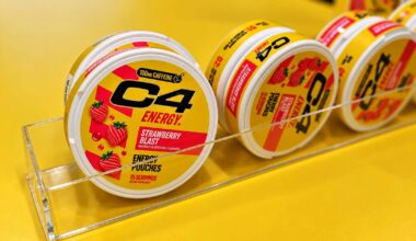 C4 unveils Energy Lip Pouches with 100mg of caffeine