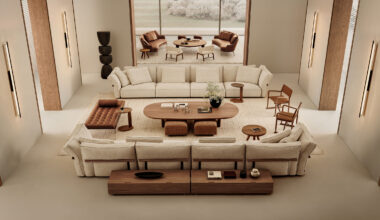 Camelot seating system by Antonio Citterio for Flexform