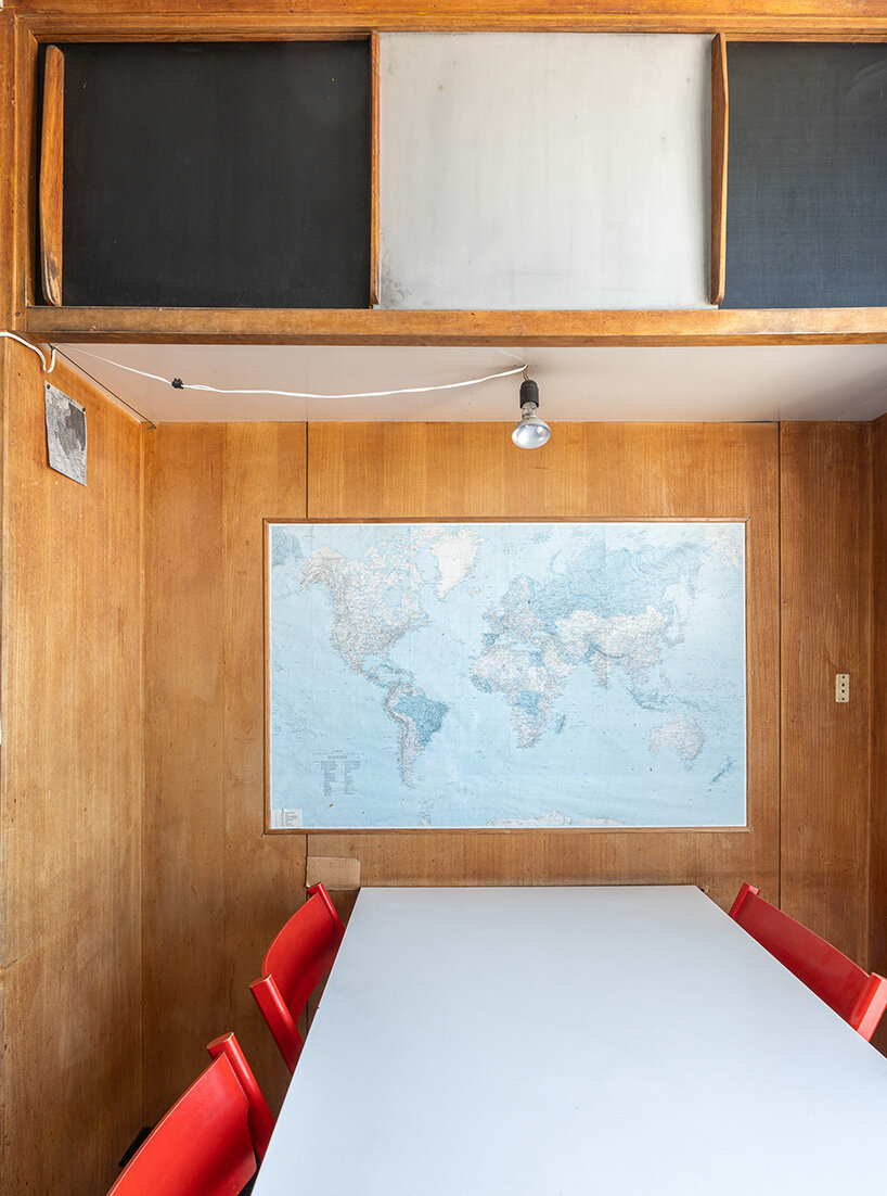 charlotte perriand's built-in interiors survive inside 1960 paris tower - 6