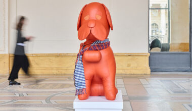 cosima von bonin's leather octopuses and mohair whales take over petit palais