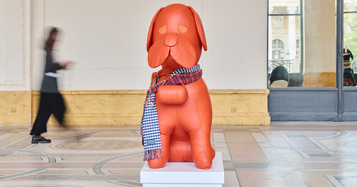 cosima von bonin's leather octopuses and mohair whales take over petit palais