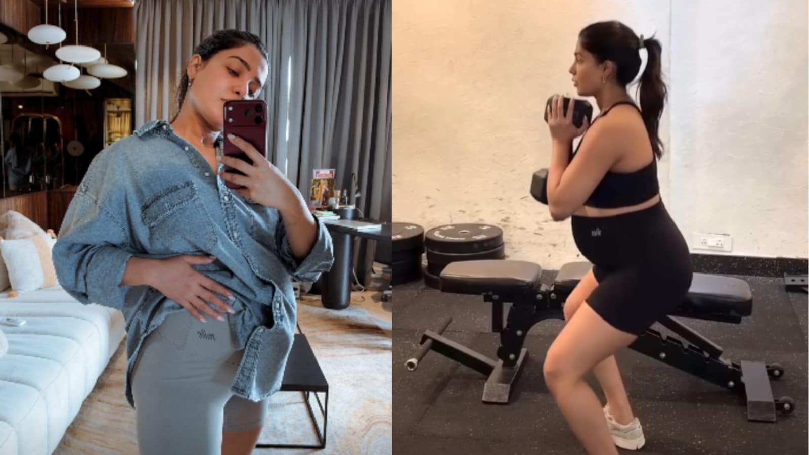 Samantha Ruth Prabhu Continues Weighted Squats In Ninth Month Of Pregnancy