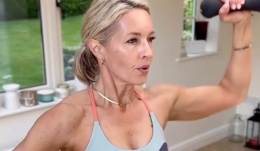 How Caroline Idiens, 54, builds strong shoulders with light weights – copy her 6-move workout