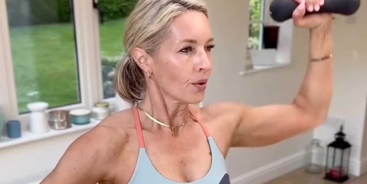 How Caroline Idiens, 54, builds strong shoulders with light weights – copy her 6-move workout