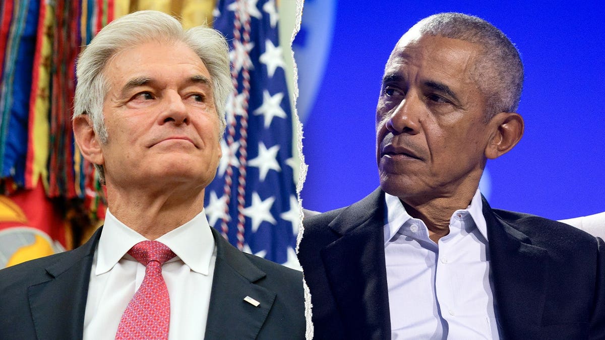 Split of Dr. Oz and Obama