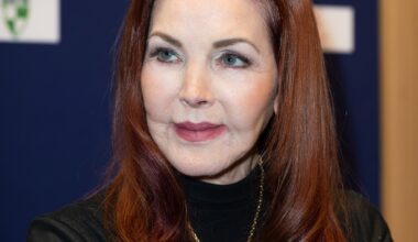 Priscilla Presley Makes Rare Public Appearance With Son Navarone Garibaldi Garcia - E! News