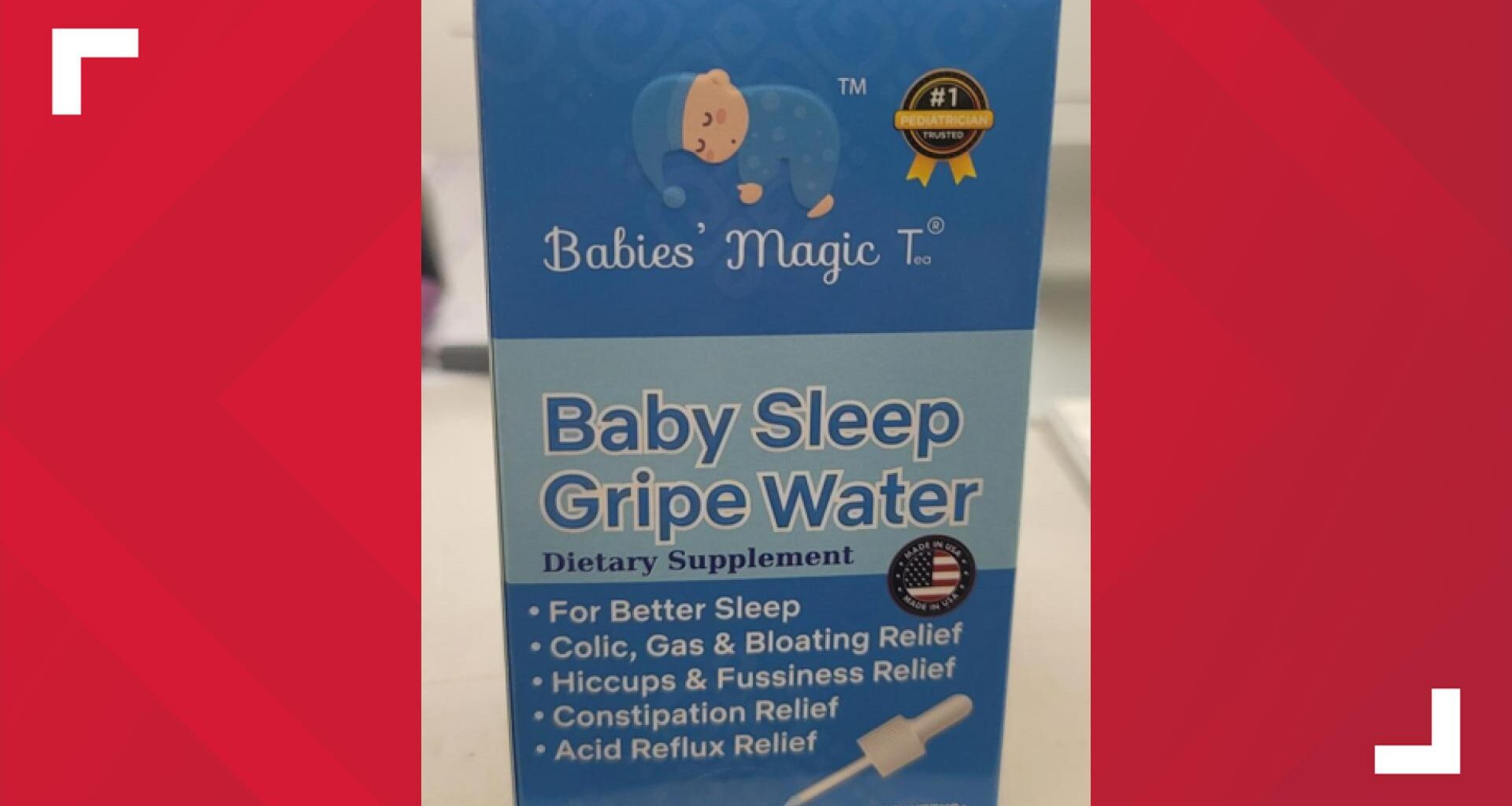 Baby supplement sold on Amazon recalled for containing alcohol