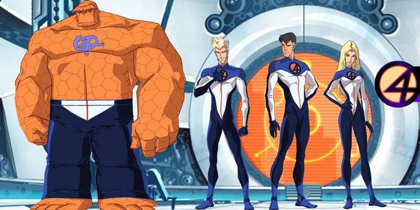 The Fantastic Four from Fantastic Four: World's Greatest Heroes