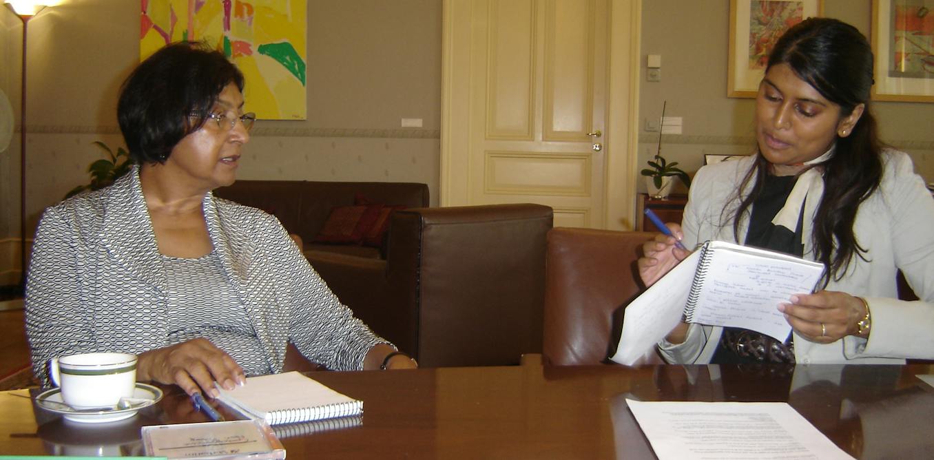 Who is Navi Pillay, the South African judge who won the Nobel prize? We asked her biographer