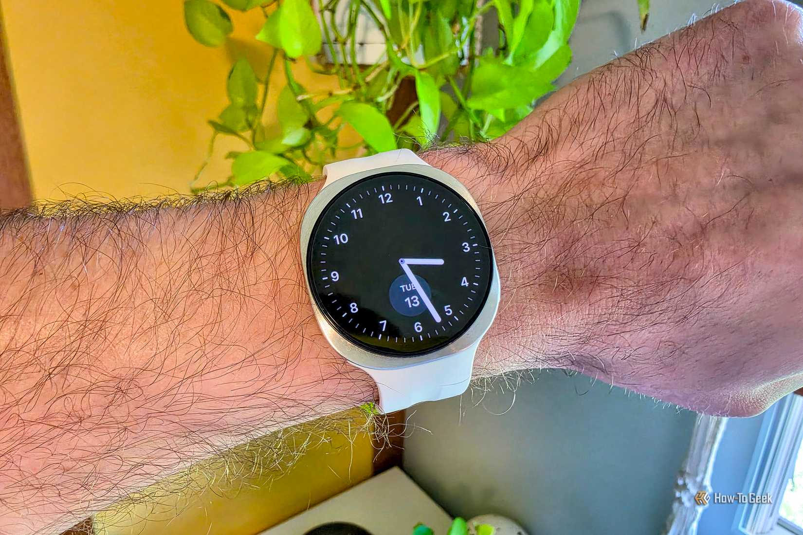 Galaxy Watch with display on 1
