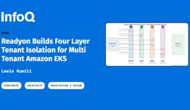Readyon Builds Four Layer Tenant Isolation for Multi Tenant Amazon EKS