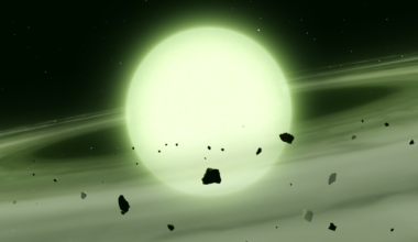 In a First, Astronomers Reveal a Dead Star Glowing an Eerie Shade of Green : ScienceAlert